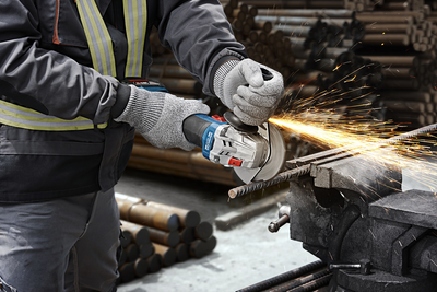 Bosch GWS 18V-8 Vinkelslip 125mm 18V
