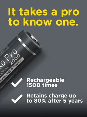 GP ReCyko 2st Hållare med Laddstation inklusive 8st AA 2000mAh Uppladdningsbara Batterier
