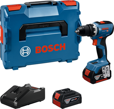 Bosch GSR 18V-65 Borrskruvdragare 18V (2x5,0Ah)
