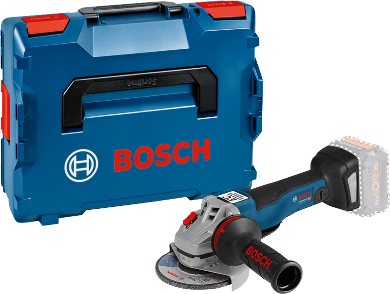 Bosch GWS 18V-10 PSC Vinkelslip 125mm 18V L-BOXX