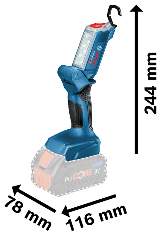 Bosch (GSB/GDR/GBH/GWS/GKS/GSA/GOP/GLI) Verktygspaket 18V (4x5,0Ah)