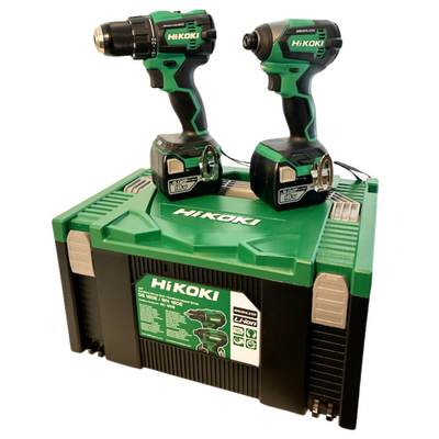 HiKOKI KC18DE (DS18DE/WH18DE) Verktygspaket 18V (2x5,0Ah)