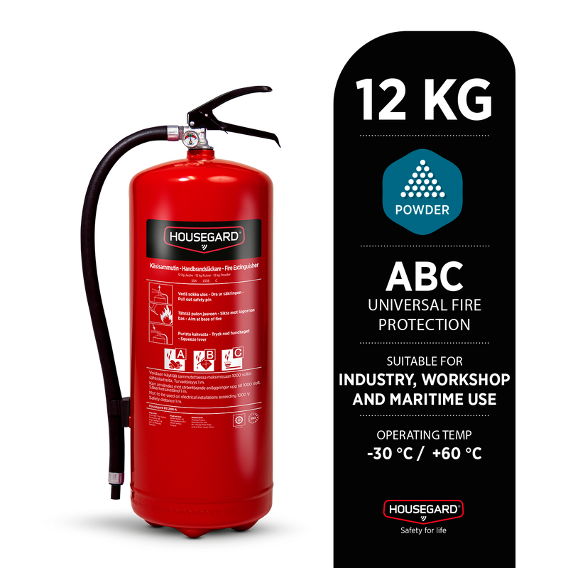 Housegard PE12HR-A Pulversläckare 12 kg