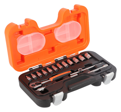 Bahco S160 Hylsnyckelsats 1/4" 16 delar