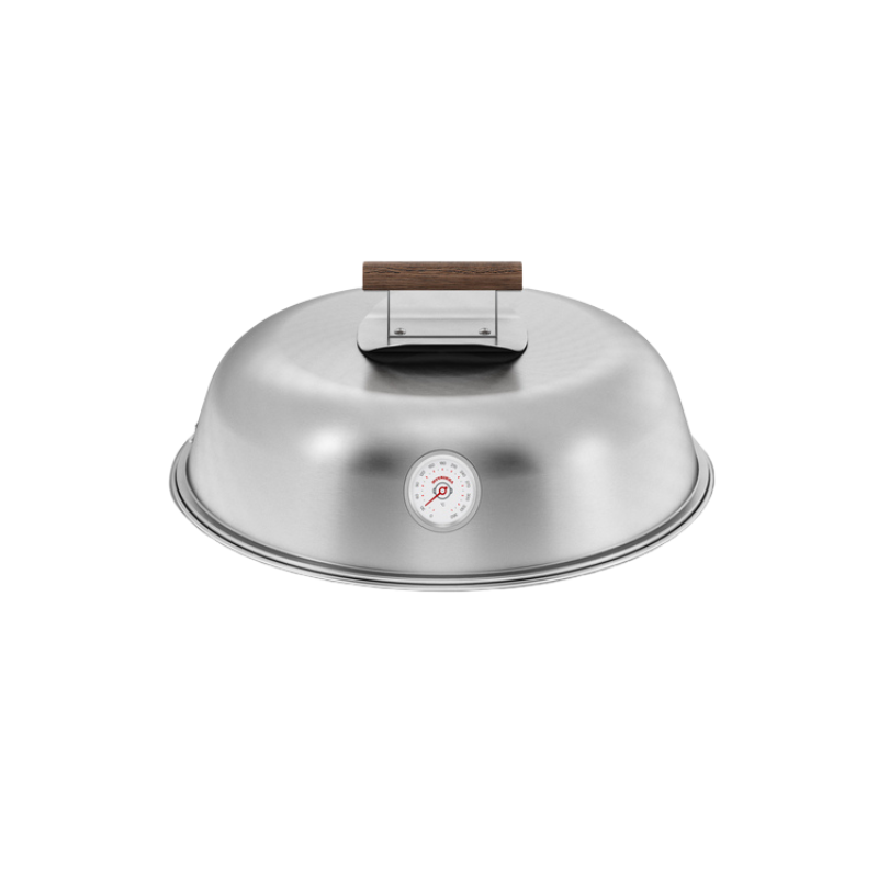 Muurikka Lock med Termometer Rostfritt 58 cm