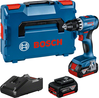 Bosch GSR 18V-45 Borrskruvdragare 18V (2x3,0Ah)