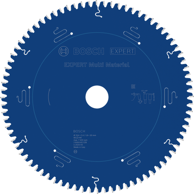 Bosch EXPERT Multi Material Sågklinga 254x2,4/1,8x30mm 80T