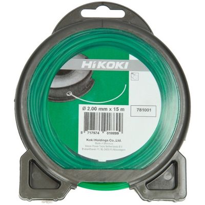 HiKOKI Trimmertråd Rund 2,0mm 15-126m Grön
