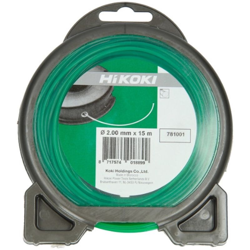 HiKOKI Trimmertråd Rund 2,0mm 15-126m Grön
