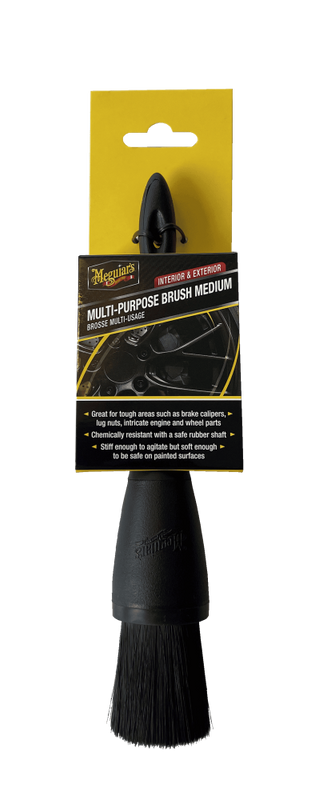 Meguiars Multi-Purpose Brush Medium Allroundborste