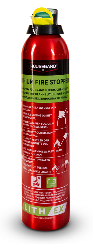 Housegard Lith-EX AVD Släckspray 500 ml