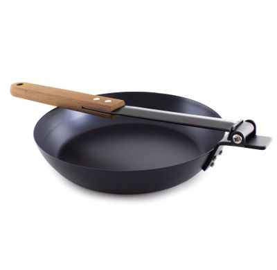 Muurikka Jägarstekpanna Hopfällbar Kolstål 42cm