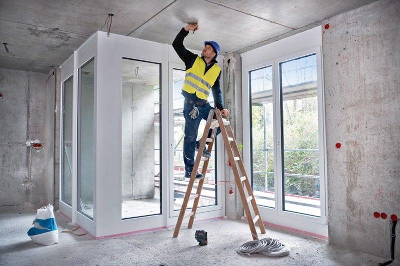 Bosch GCL 2-50 G Krysslaser m. Lodpunkter Grön Inkl Väska