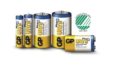 GP Batteries Ultra Plus Alkaline AAA-Batteri 4-pack