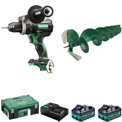 HiKOKI Verktygspaket Isborr 36V Plus (2x4,0Ah)