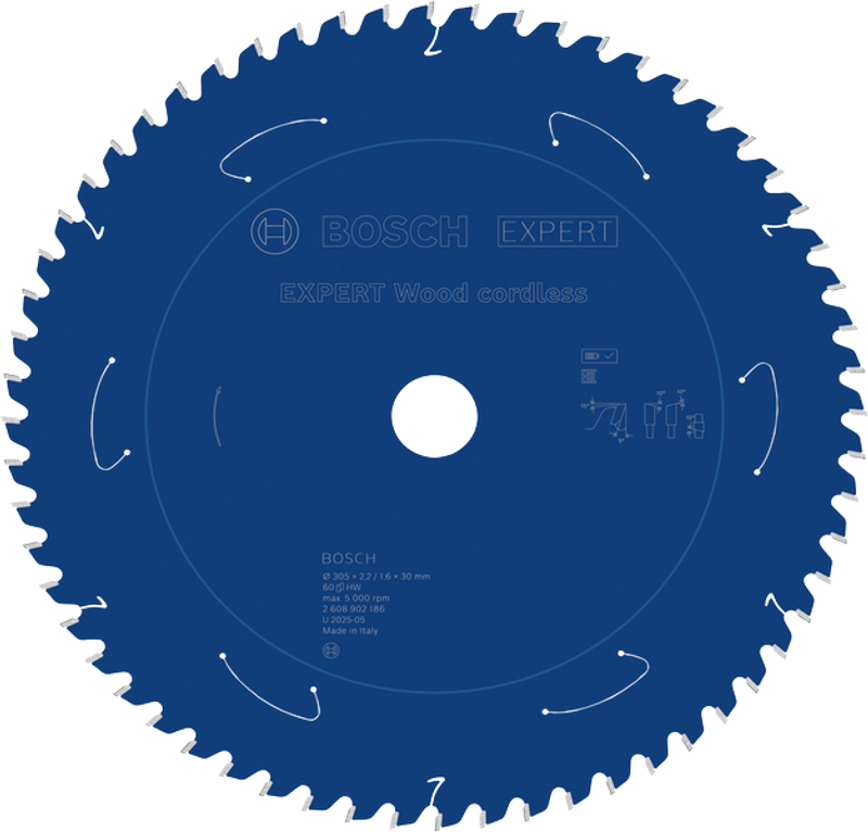Bosch EXPERT Wood Sågklinga 305x2,2/1,6x30mm 60T