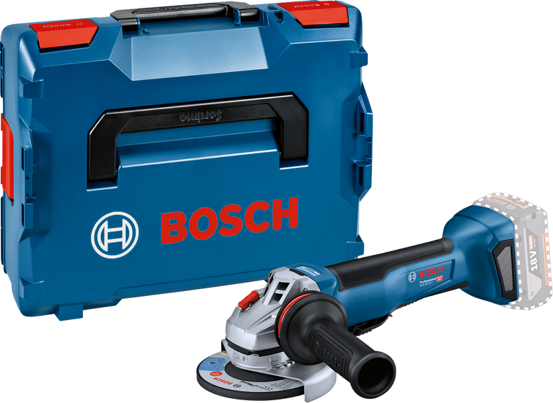 Bosch GWS 18V-10 P Vinkelslip 125mm 18V L-BOXX