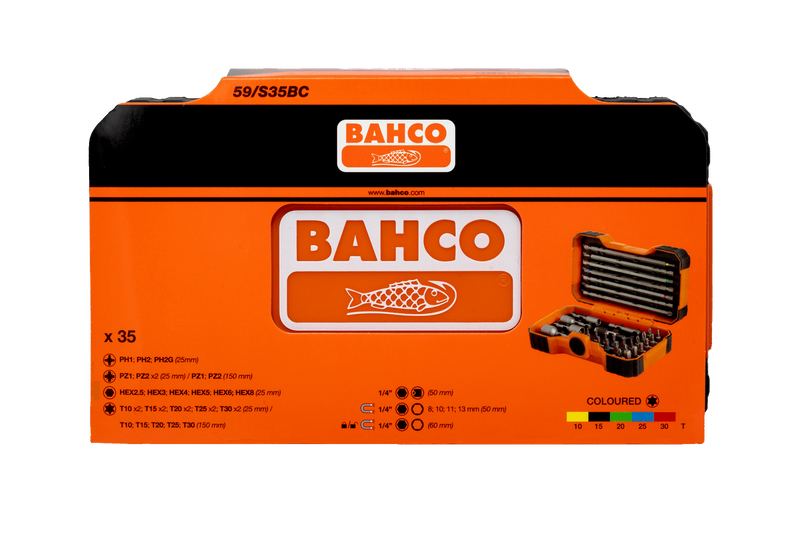 Bahco 59/S35BC Bitssats 35 delar
