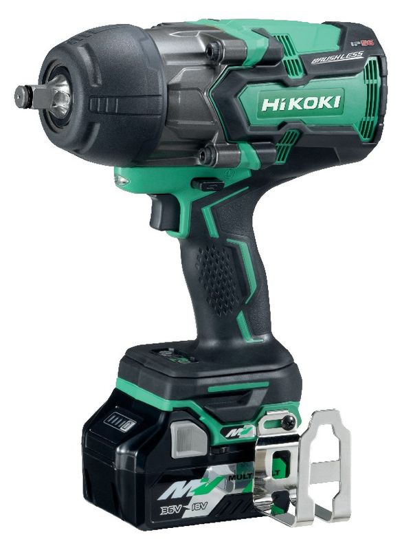 HiKOKI WR36DB Mutterdragare 36V (2x2,5Ah)