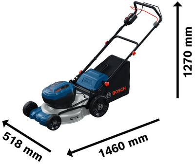 Bosch GRA 18V2-46 Gräsklippare 46cm 2x18V