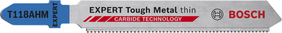 Bosch EXPERT Tough Metal thin Sticksågblad T118AHM 3st