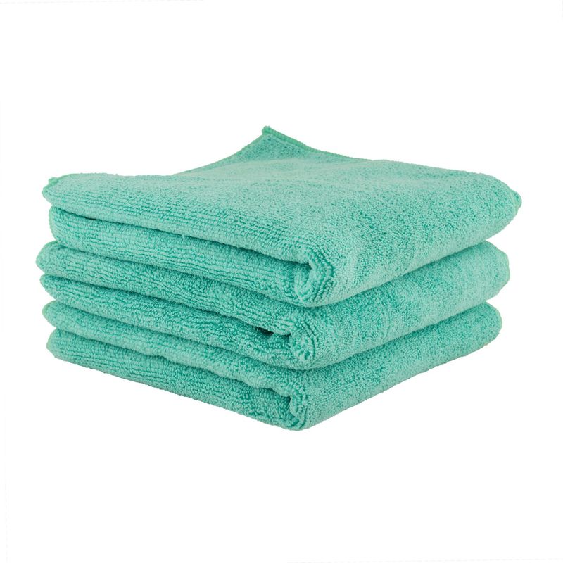 Mikrofiberduk Chemical Guys Workhorse Grön 3-pack