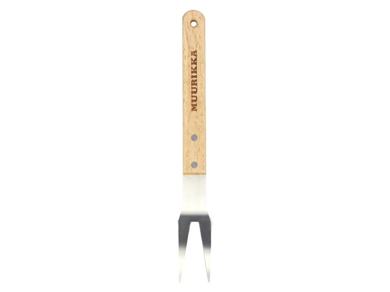 Muurikka Grillgaffel Rostfritt/Trä 33,5cm