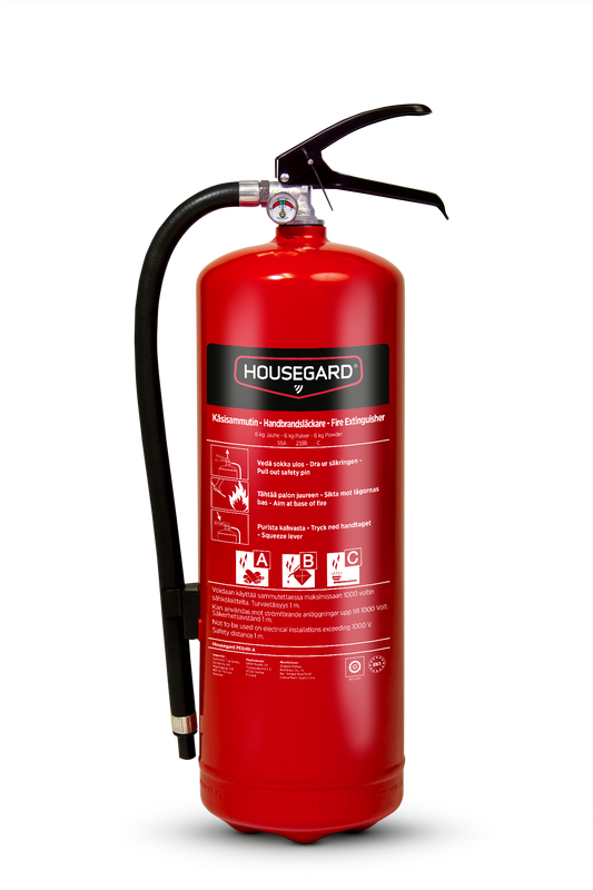 Housegard PE6HR-A Pulversläckare 6 kg