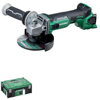 HiKOKI G18DBBVL Vinkelslip 125MM 18V