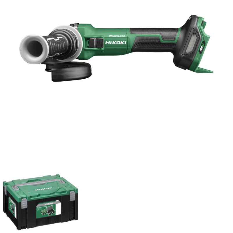 HiKOKI G3613DVE Vinkelslip 125mm 36V HSC