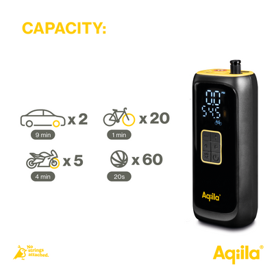 Aqiila Airbird C4 Luftpump 3-i-1