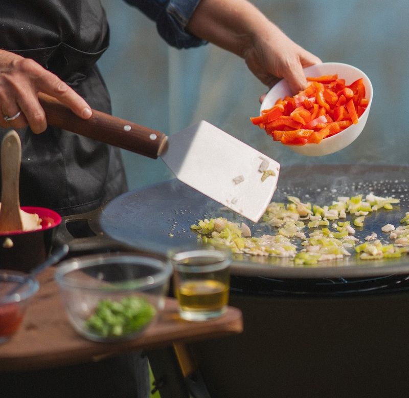 Muurikka Grill/Stekspade Rostfritt/Trä 34cm