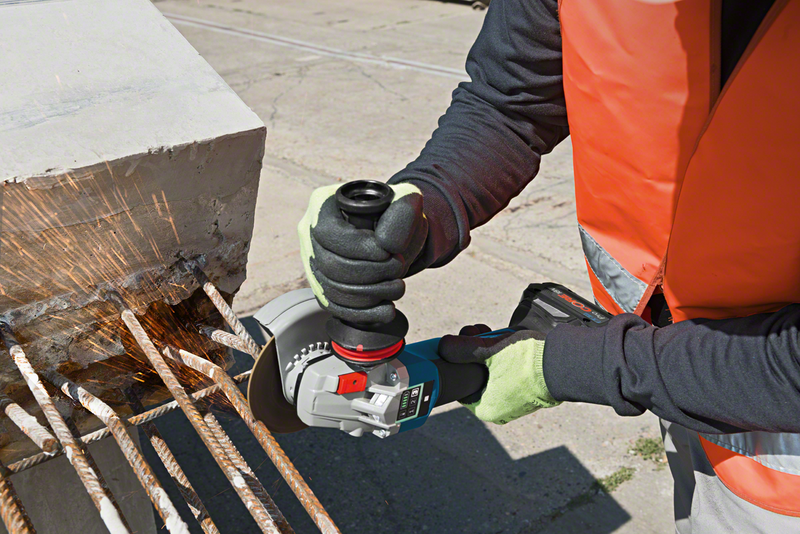 Bosch GWS 18V-10 PSC Vinkelslip 125mm 18V L-BOXX