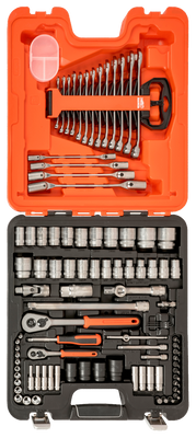 Bahco S87+7 Hylsnyckelsats 1/4" & 1/2" 94 delar