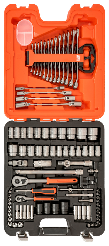 Bahco S87+7 Hylsnyckelsats 1/4" & 1/2" 94 delar