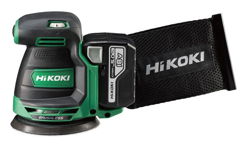 HiKOKI SV1813DA Excenterslip 125mm 18V (2x5,0Ah)