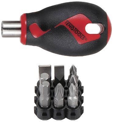 Teng Tools MD908N Bitsskruvmejsel 8 delar