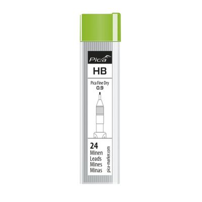 Pica Fine Dry Graphite Reservstift HB 24st