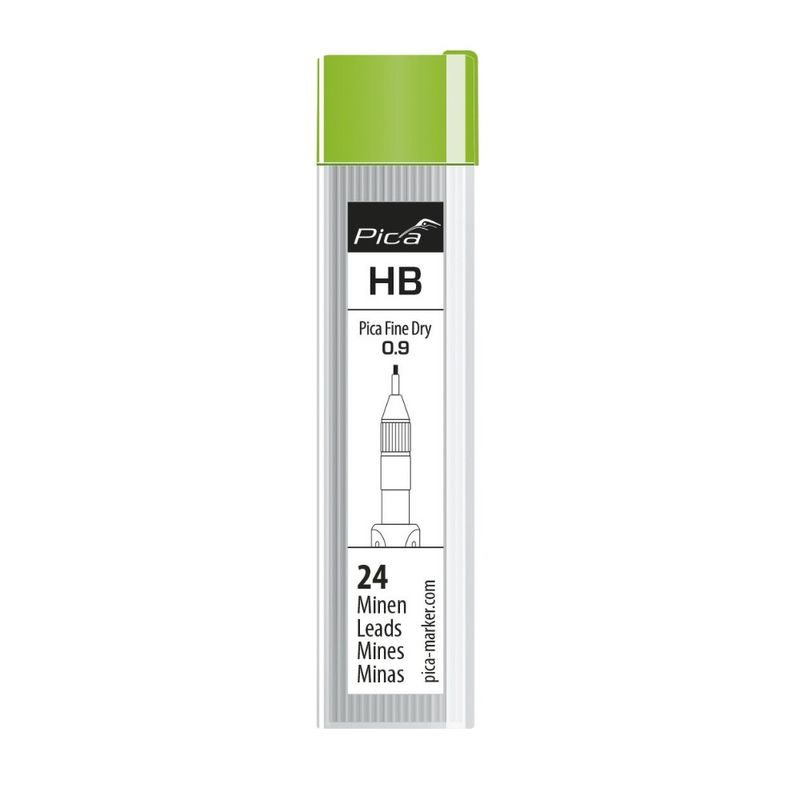 Pica Fine Dry Graphite Reservstift HB 24st