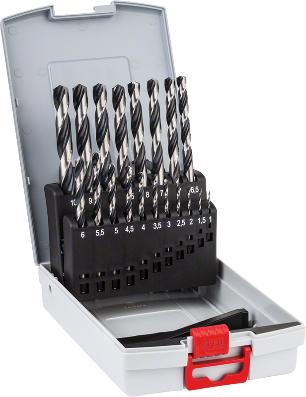 Bosch Metallborrsats PointTeQ ProBox 1-10mm 19 delar