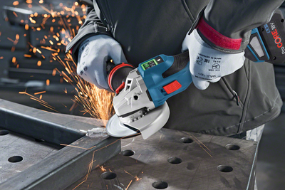 Bosch GWS 18V-15 SC Vinkelslip 150mm 18V L-BOXX