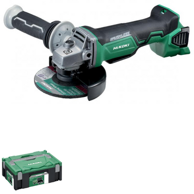 HiKOKI G18DBBAL Vinkelslip 125MM 18V