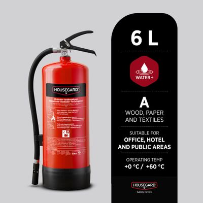 Housegard WAE6HR-B Vattensläckare 6L