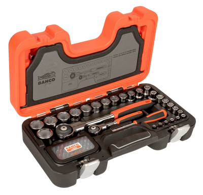 Bahco SW79 Hylsnyckelsats 1/4" & 1/2" 79 delar