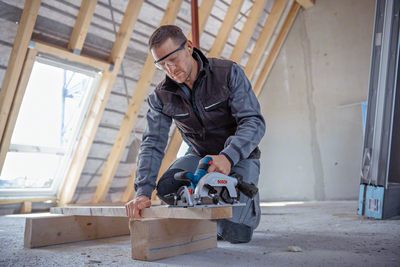 Bosch GKS 18V-57-2-L Cirkelsåg 165mm 18V (2x5,5Ah)