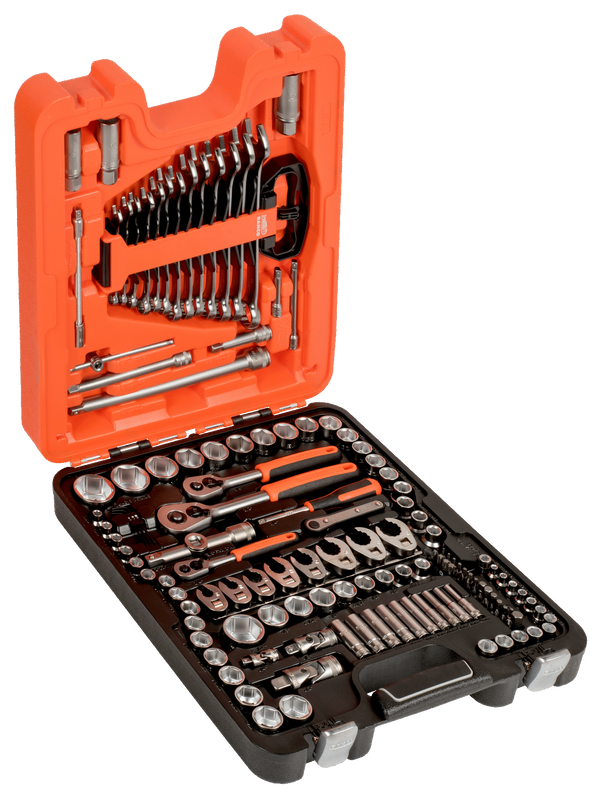 Bahco S138 Hylsnyckelsats 1/4, 3/8, 1/2, 138 delar