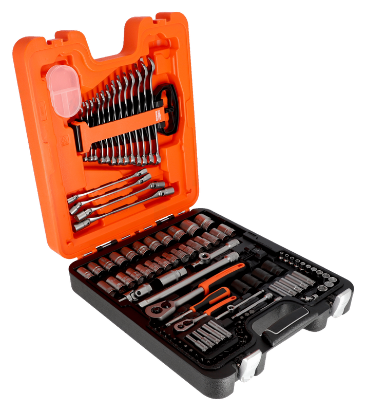 Bahco S108 Hylsnyckelsats 1/4" & 1/2" 108 delar