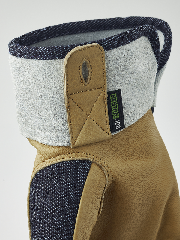 Hestra Job Classic Denim Arbetshandske