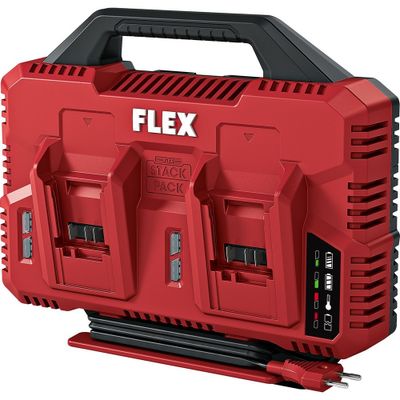 FLEX x2 CA12/18.0V Snabbladdare Dubbelport 12-18V