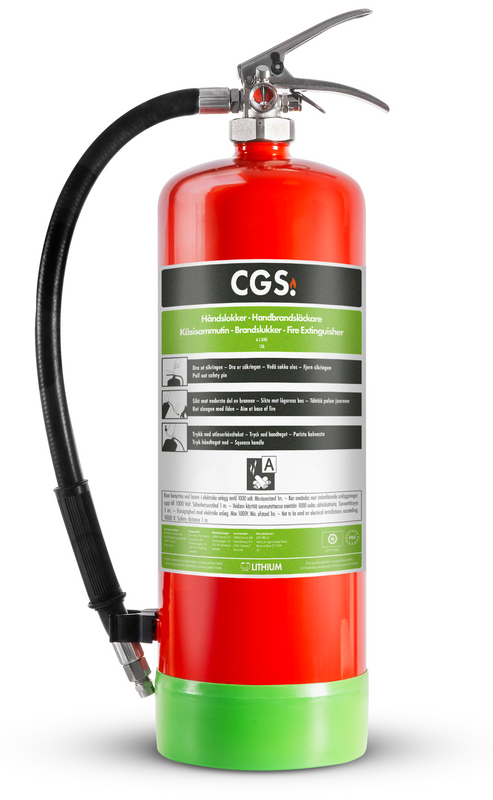 CGS LITHEX6 AVD Brandsläckare 6L 13A